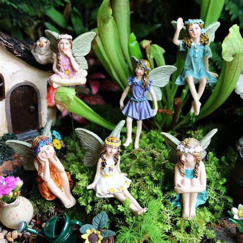 small fairy figurines|More.